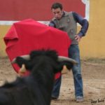 Antonio Ferrera citando a una erala de su ganadería. (FOTO: José Luis Clausell)